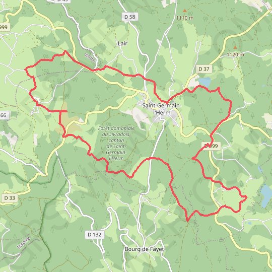 Parcours de randonnées